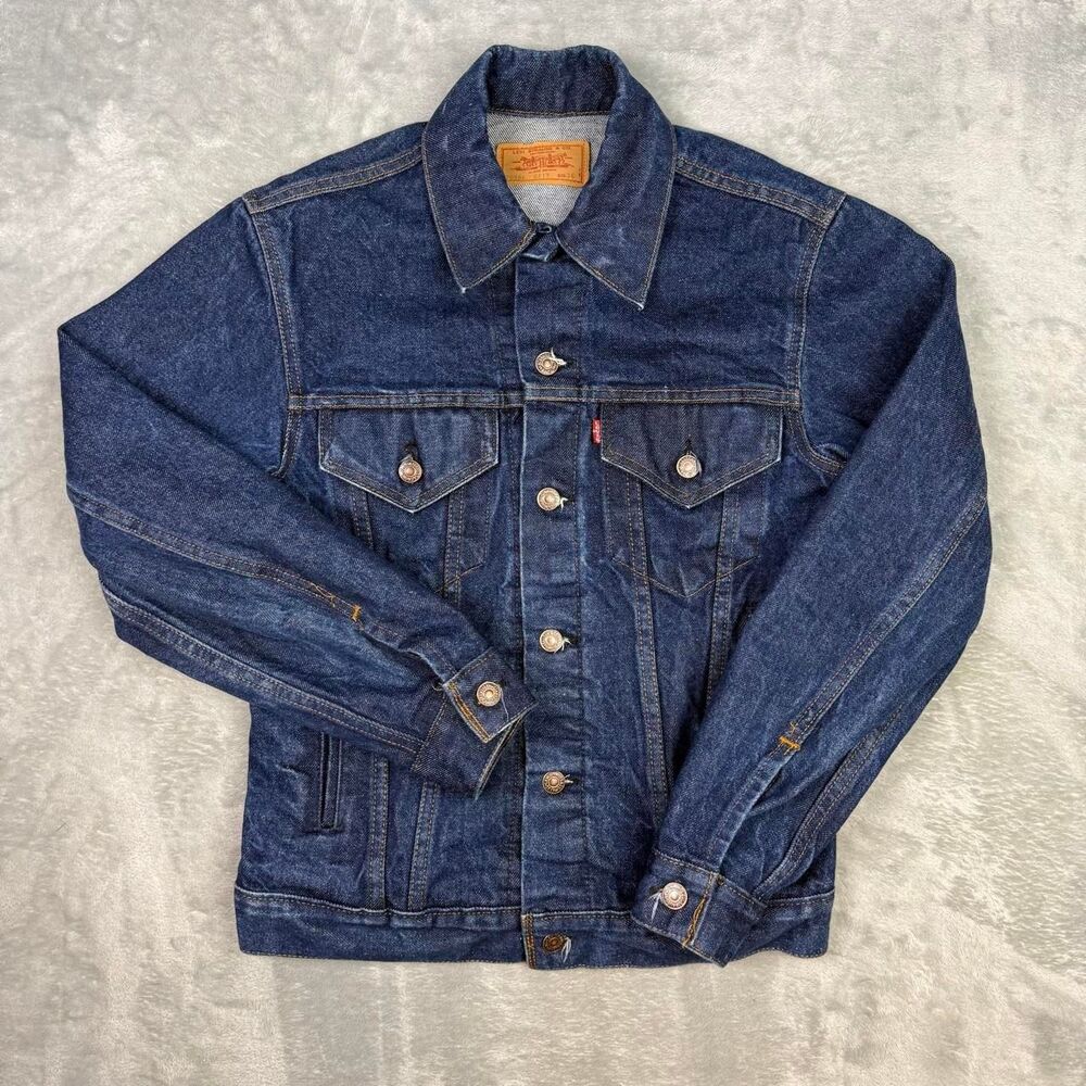 Levi-s Men's Navy and Blue Jacket